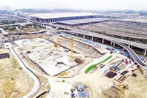 晋城东站最新，时代的交通枢纽与崛起的城市地标