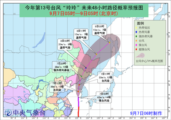 辽宁台风来袭，最新预报发布，备战台风挑战